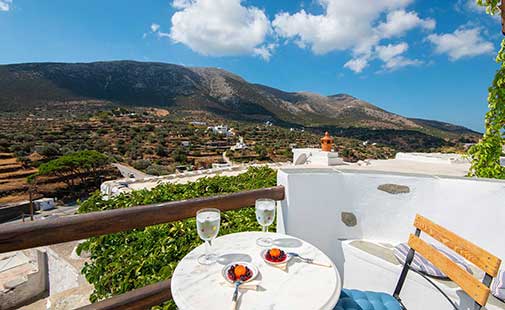 Μπαλκόνι με θέα στο ύπαιθρο