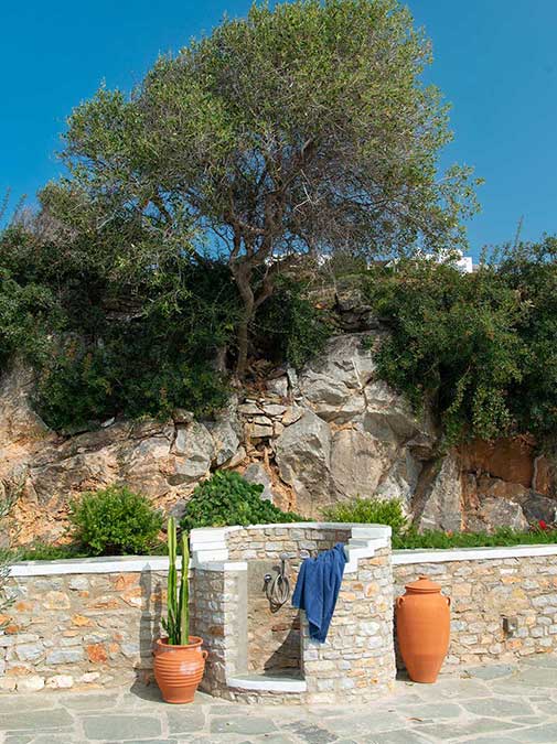 Εξωτερική ντουζιέρα